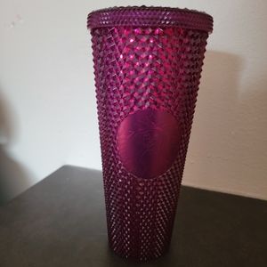 purple Starbucks tumbler